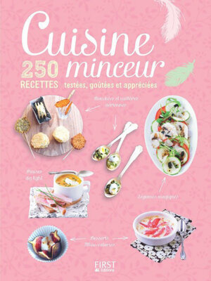 cover image of Cuisine minceur--250 recettes testées, goûtées et appréciées